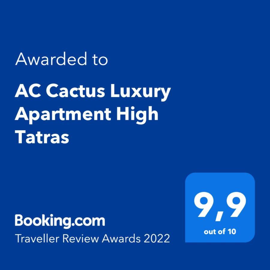 Tatrystay Cactus Luxury Apartments High Tatras Vel'ka Lomnica Extérieur photo